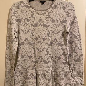 Ann Taylor peplum waist sweater